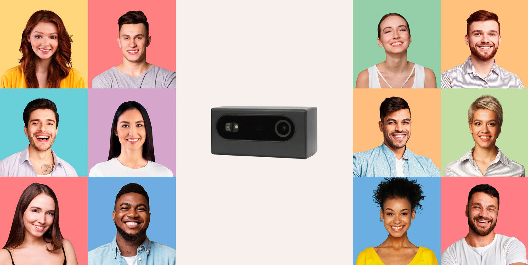 Cámara HID® U.ARE.U™: reconocimiento facial “edge” con detección de vida para entornos reales