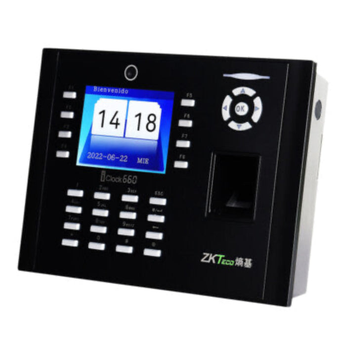 Terminal de Tiempo y Asistencia SERIE iClock - ZKTeco